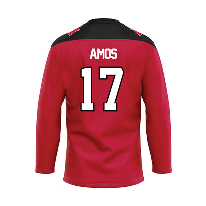 Ohio State - NCAA Women's Ice Hockey : Jocelyn Amos - Hockey Jersey-1