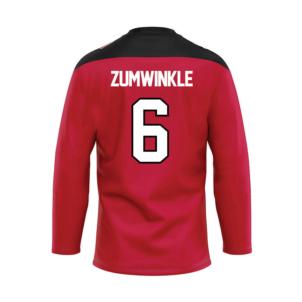 Ohio State - NCAA Women's Ice Hockey : Emily Zumwinkle - Hockey Jersey-1