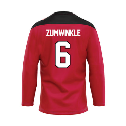 Ohio State - NCAA Women's Ice Hockey : Emily Zumwinkle - Hockey Jersey-1