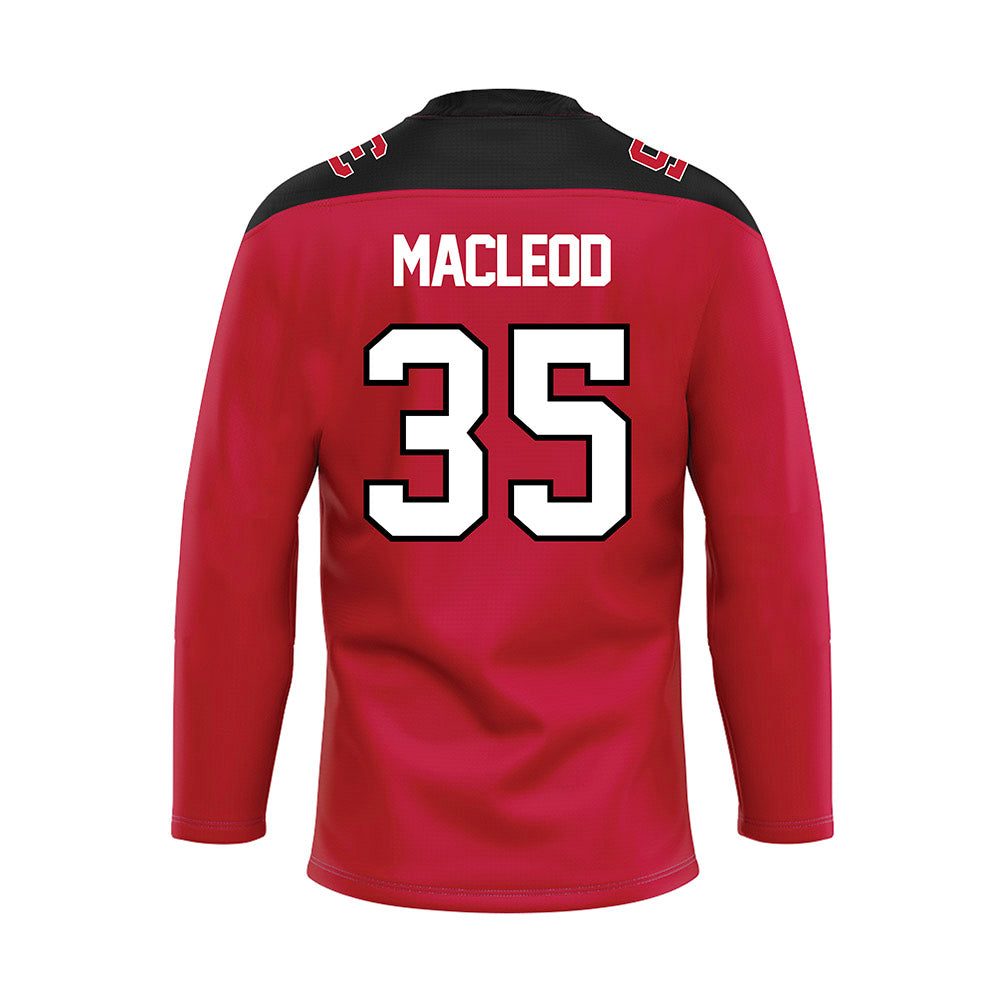 Ohio State - NCAA Women's Ice Hockey : Hailey MacLeod - Hockey Jersey-1