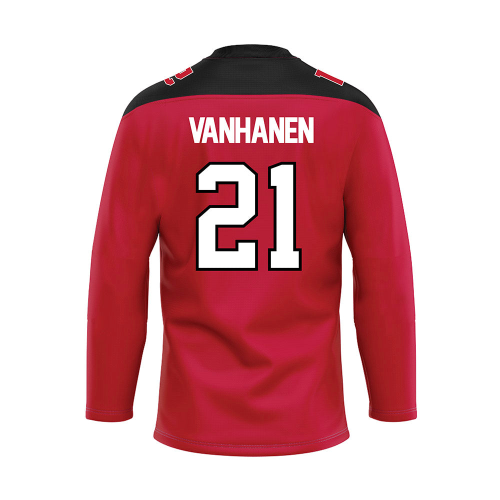 Ohio State - NCAA Women's Ice Hockey : Sanni Vanhanen - Hockey Jersey-1
