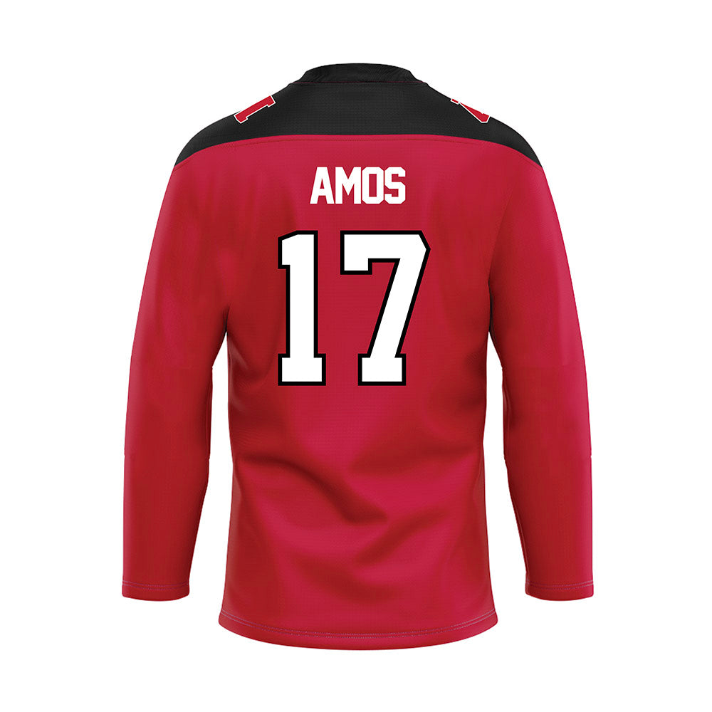Ohio State - NCAA Women's Ice Hockey : Jocelyn Amos - Hockey Jersey