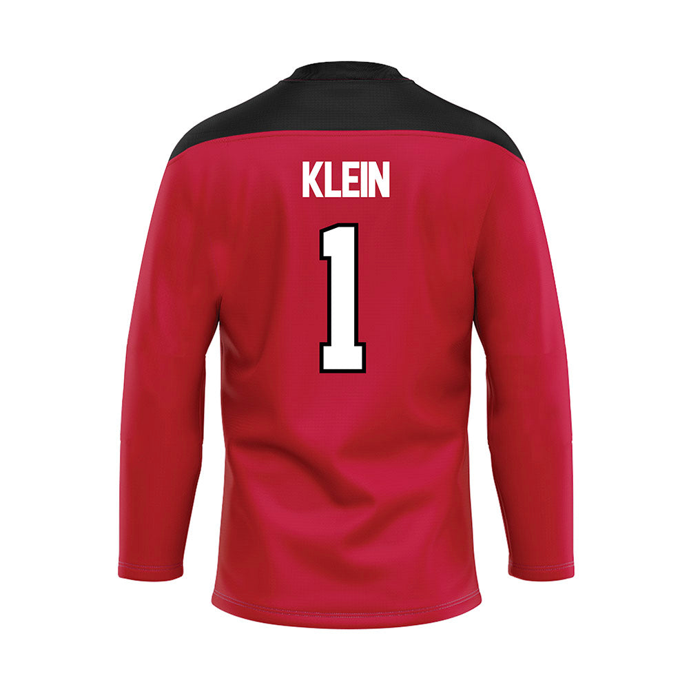 Ohio State - NCAA Women's Ice Hockey : Genny Klein - Hockey Jersey-1