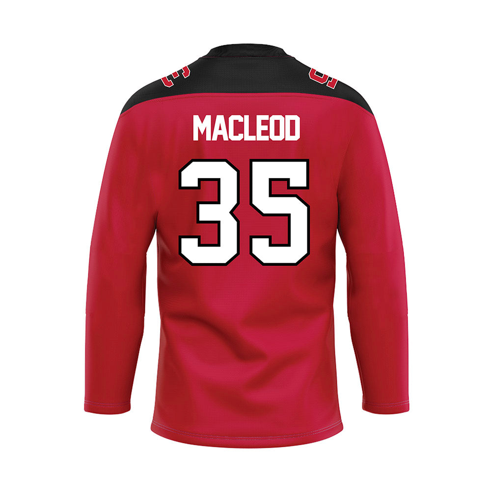 Ohio State - NCAA Women's Ice Hockey : Hailey MacLeod - Hockey Jersey-1