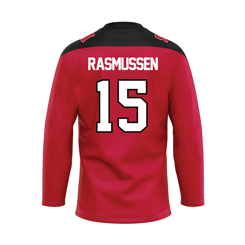 Ohio State - NCAA Women's Ice Hockey : Macy Rasmussen - Hockey Jersey-1
