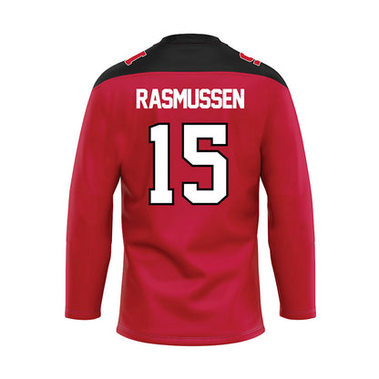 Ohio State - NCAA Women's Ice Hockey : Macy Rasmussen - Hockey Jersey-1