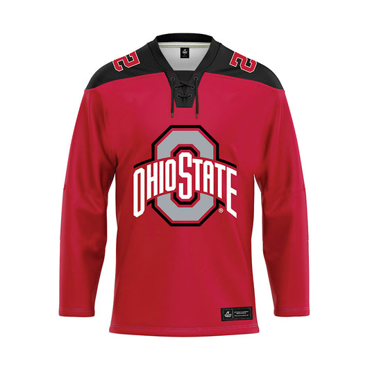 Ohio State - NCAA Women's Ice Hockey : Sloane Matthews - Hockey Jersey