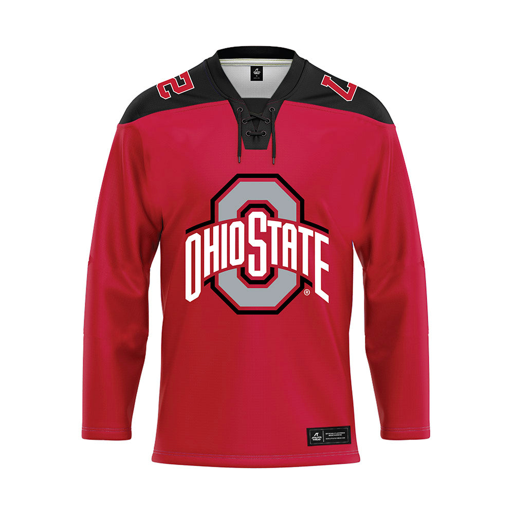 Ohio State - NCAA Women's Ice Hockey : Jordan Baxter - Hockey Jersey-0
