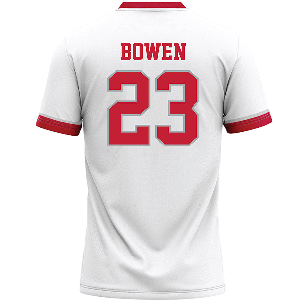 Ohio State - NCAA Men's Lacrosse : Dante Bowen - White Lacrosse Jersey