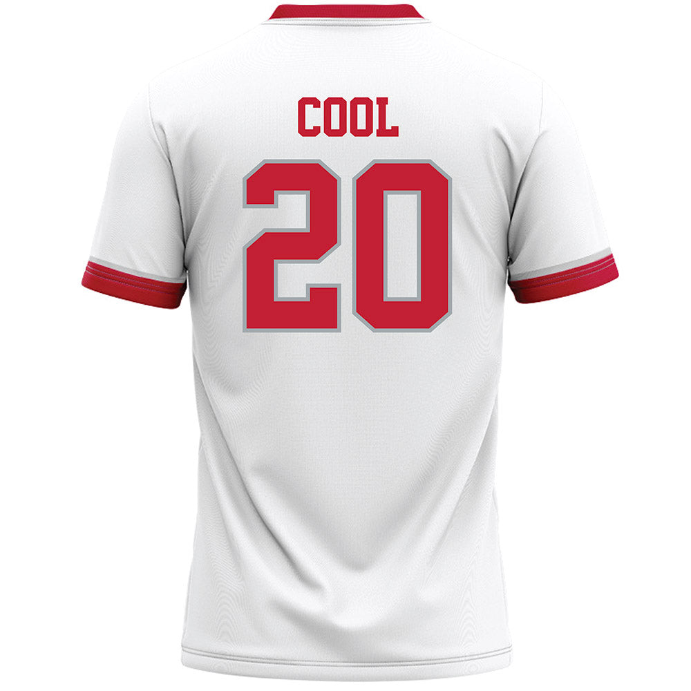 Ohio State - NCAA Men's Lacrosse : Jonny Cool - White Lacrosse Jersey