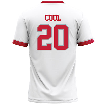 Ohio State - NCAA Men's Lacrosse : Jonny Cool - White Lacrosse Jersey