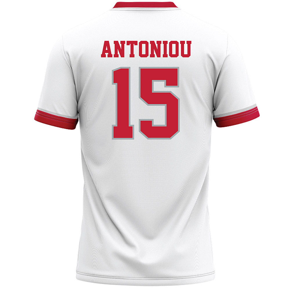 Ohio State - NCAA Men's Lacrosse : Zachary Antoniou - White Lacrosse Jersey