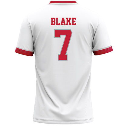Ohio State - NCAA Men's Lacrosse : Henry Blake - White Lacrosse Jersey