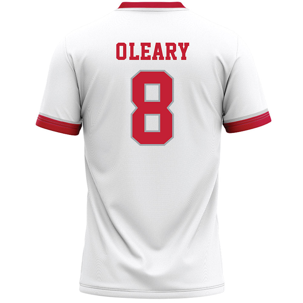 Ohio State - NCAA Men's Lacrosse : Shane O'Leary - White Lacrosse Jersey -1