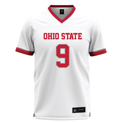 Ohio State - NCAA Men's Lacrosse : Ryan Donnery - White Lacrosse Jersey