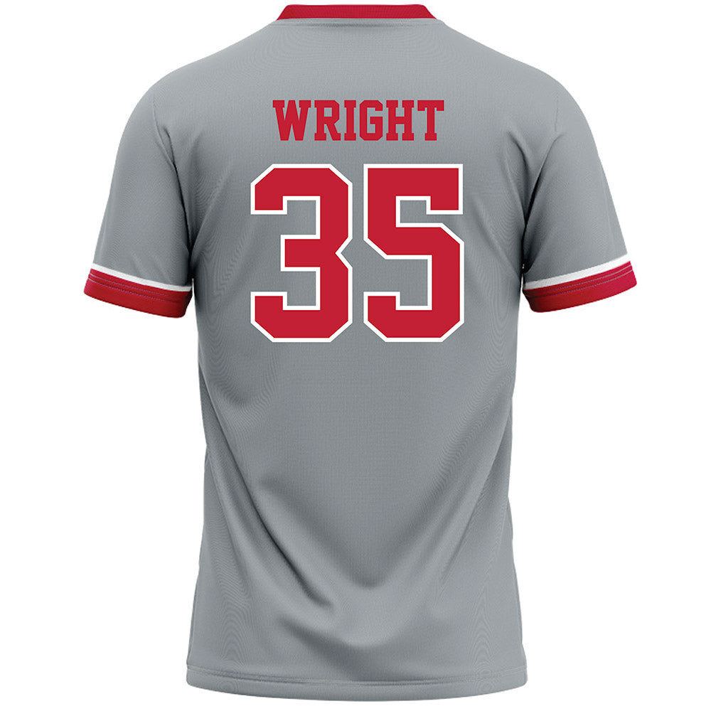 Ohio State - NCAA Women's Lacrosse : Ella Wright - Grey Lacrosse Jersey