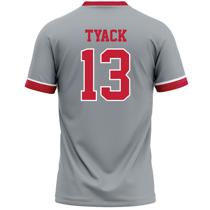 Ohio State - NCAA Women's Lacrosse : Kate Tyack - Grey Lacrosse Jersey