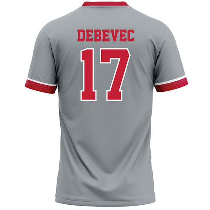 Ohio State - NCAA Women's Lacrosse : Chelsea Debevec - Grey Lacrosse Jersey