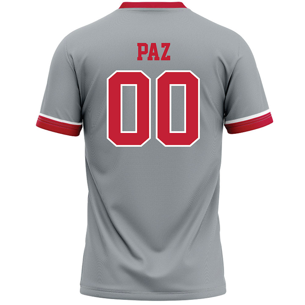 Ohio State - NCAA Women's Lacrosse : Maddy Paz - Grey Lacrosse Jersey -1