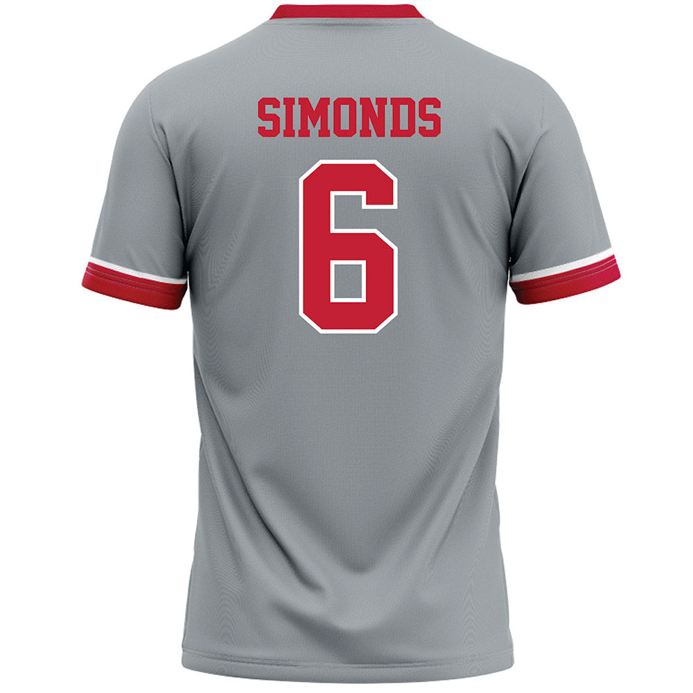 Ohio State - NCAA Women's Lacrosse : Maeve Simonds - Grey Lacrosse Jersey