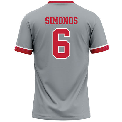 Ohio State - NCAA Women's Lacrosse : Maeve Simonds - Grey Lacrosse Jersey