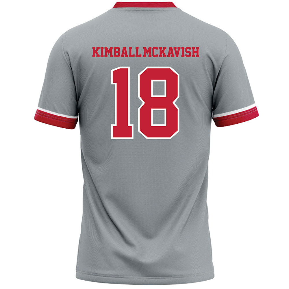 Ohio State - NCAA Women's Lacrosse : Amani Kimball-McKavish - Grey Lacrosse Jersey