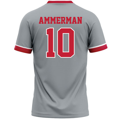 Ohio State - NCAA Women's Lacrosse : Brynn Ammerman - Grey Lacrosse Jersey