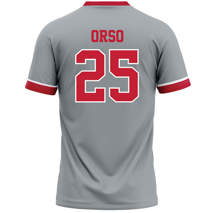 Ohio State - NCAA Women's Lacrosse : Olivia Orso - Grey Lacrosse Jersey