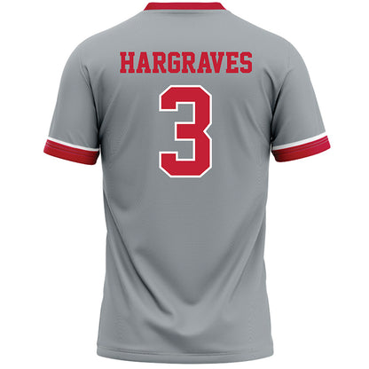 Ohio State - NCAA Women's Lacrosse : Annie Hargraves - Grey Lacrosse Jersey