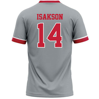 Ohio State - NCAA Women's Lacrosse : SK Isakson - Grey Lacrosse Jersey