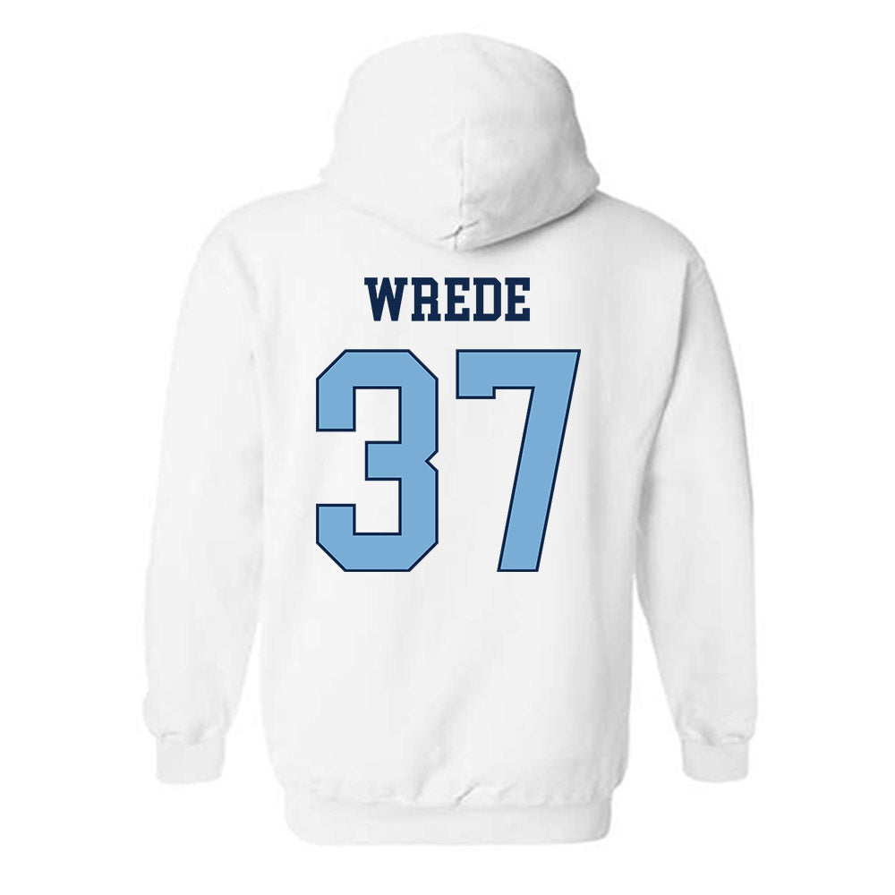 UNC - NCAA Men's Lacrosse : Matt Wrede - Classic Shersey Hooded Sweatshirt-1