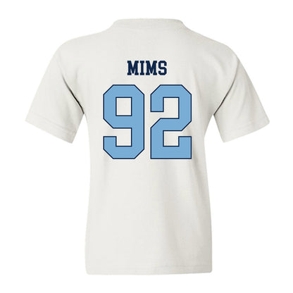 UNC - NCAA Football : CJ Mims - Classic Shersey Youth T-Shirt-1