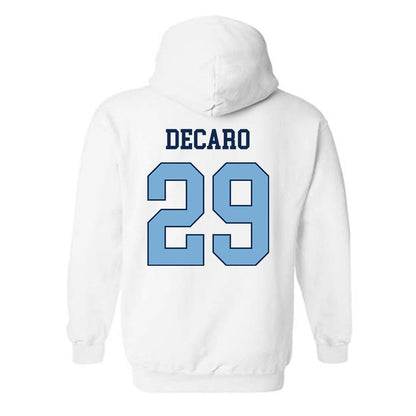 UNC - NCAA Baseball : Jason DeCaro - Classic Shersey Hooded Sweatshirt