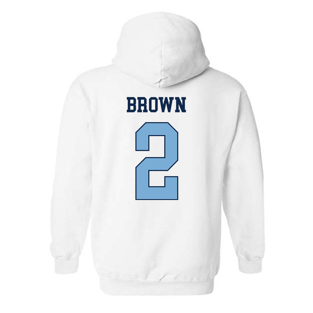 UNC - NCAA Men's Basketball : James Brown - Classic Shersey Hooded Sweatshirt-1