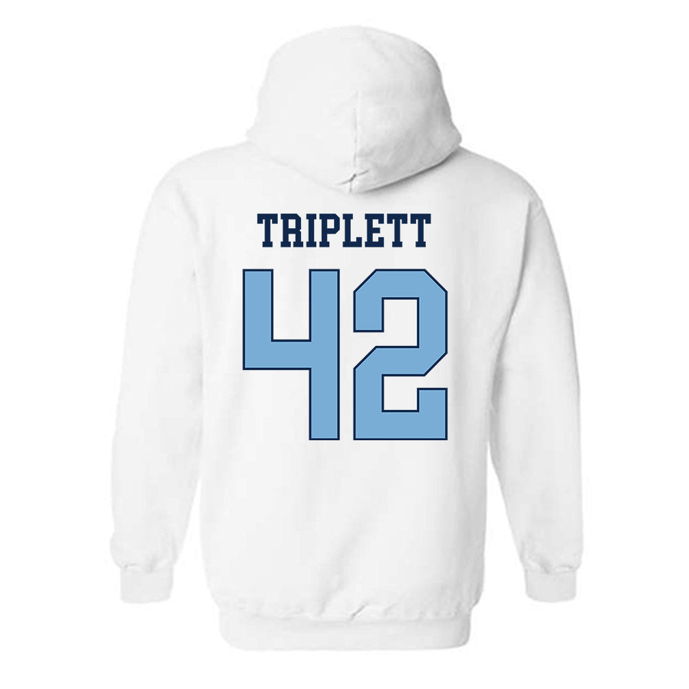 UNC - NCAA Football : Spencer Triplett - Classic Shersey Hooded Sweatshirt-1