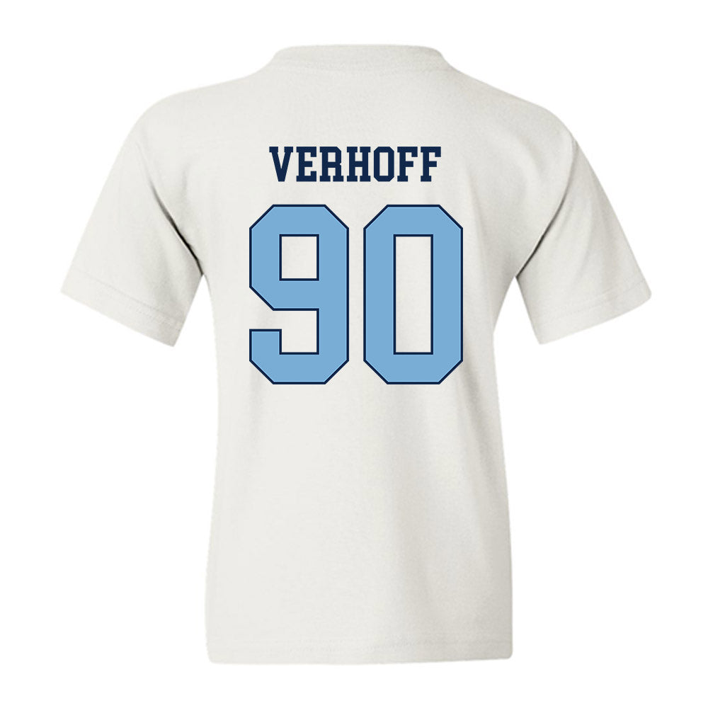 UNC - NCAA Football : Rece Verhoff - Classic Shersey Youth T-Shirt-1