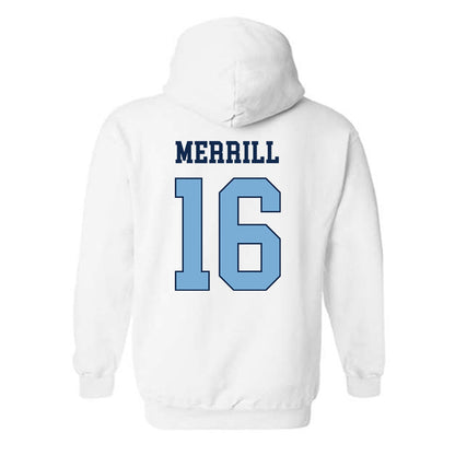 UNC - NCAA Men's Lacrosse : Gary Merrill - Classic Shersey Hooded Sweatshirt-1