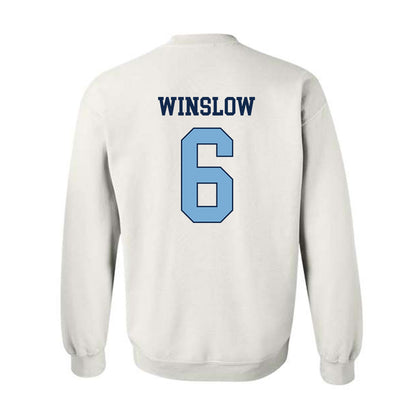 UNC - NCAA Baseball : Macon Winslow - Classic Shersey Crewneck Sweatshirt-1