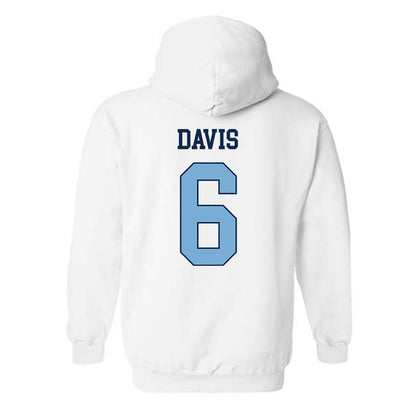 UNC - NCAA Men's Basketball : Elijah Davis - Classic Shersey Hooded Sweatshirt-1