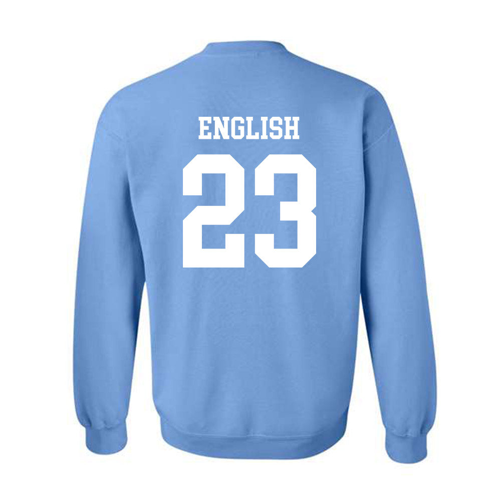 UNC - NCAA Men's Lacrosse : Ty English - Classic Shersey Crewneck Sweatshirt