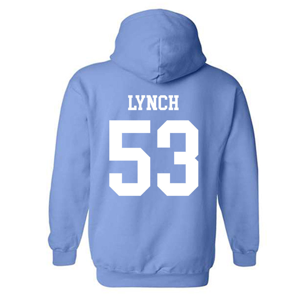 UNC - NCAA Baseball : Ryan Lynch - Classic Shersey Hooded Sweatshirt-1