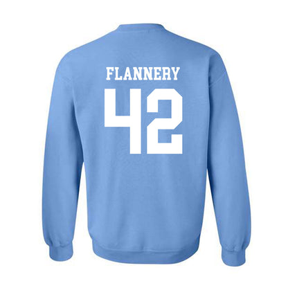UNC - NCAA Baseball : Boston Flannery - Classic Shersey Crewneck Sweatshirt-1