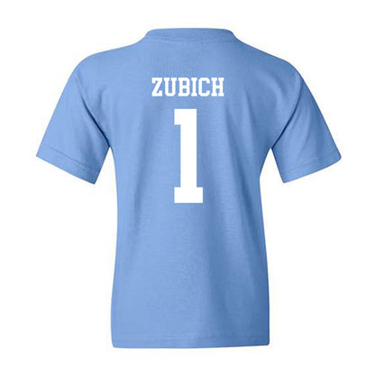 UNC - NCAA Women's Basketball : Jordan Zubich - Classic Shersey Youth T-Shirt-1