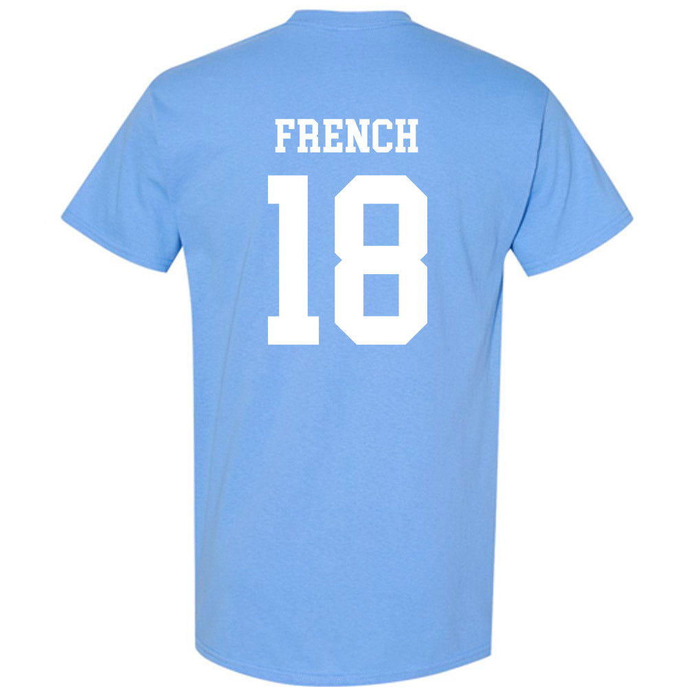 UNC - NCAA Baseball : Carter French - Classic Shersey T-Shirt