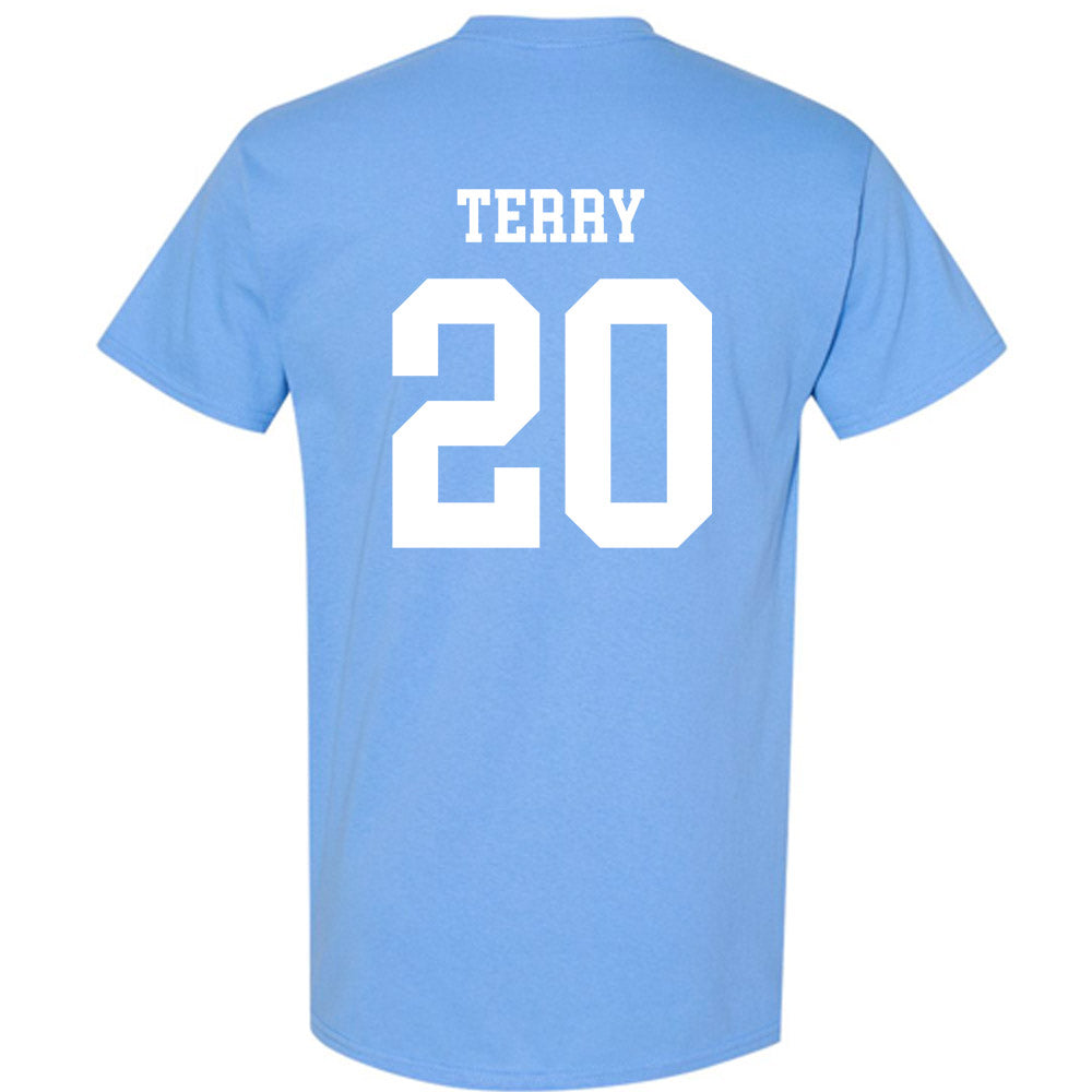 UNC - NCAA Baseball : AJ Terry - Classic Shersey T-Shirt-1