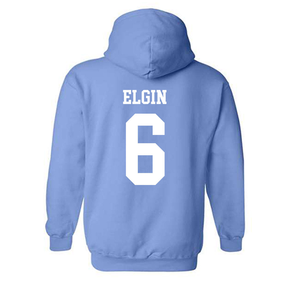 UNC - NCAA Women's Soccer : Emerson Elgin - Classic Shersey Hooded Sweatshirt-1