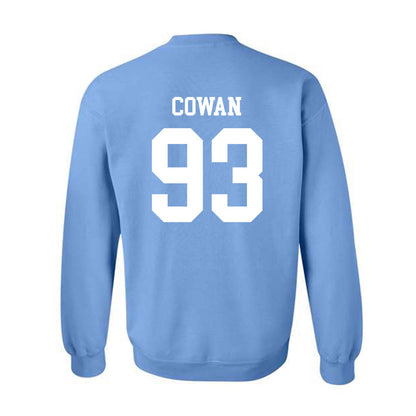 UNC - NCAA Football : Jacolbe Cowan - Classic Shersey Crewneck Sweatshirt