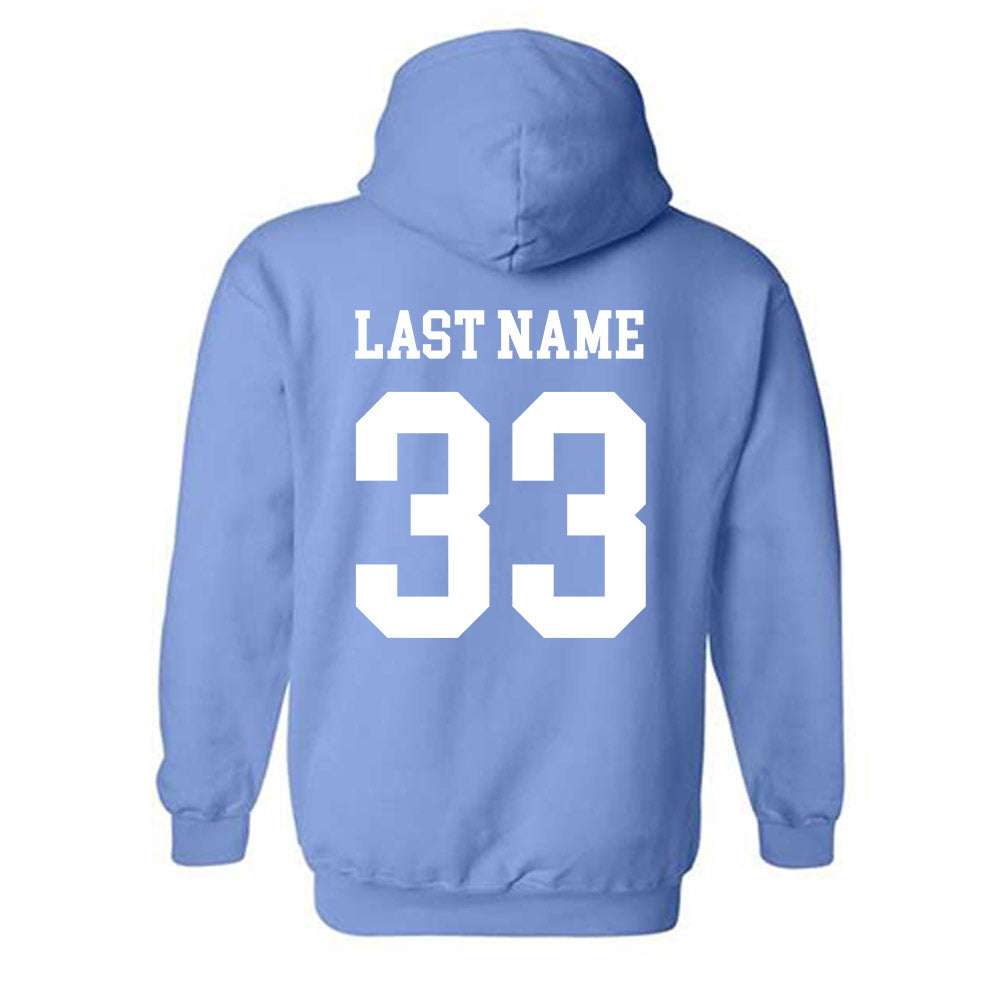 UNC - NCAA Women's Lacrosse : Sophie Student - Classic Shersey Hooded Sweatshirt-1