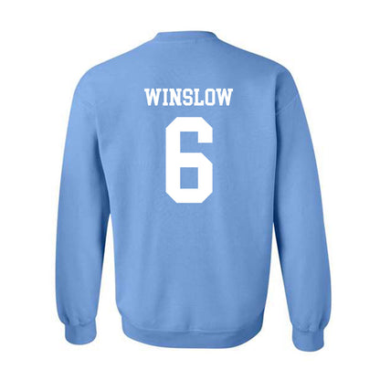 UNC - NCAA Baseball : Macon Winslow - Classic Shersey Crewneck Sweatshirt-1