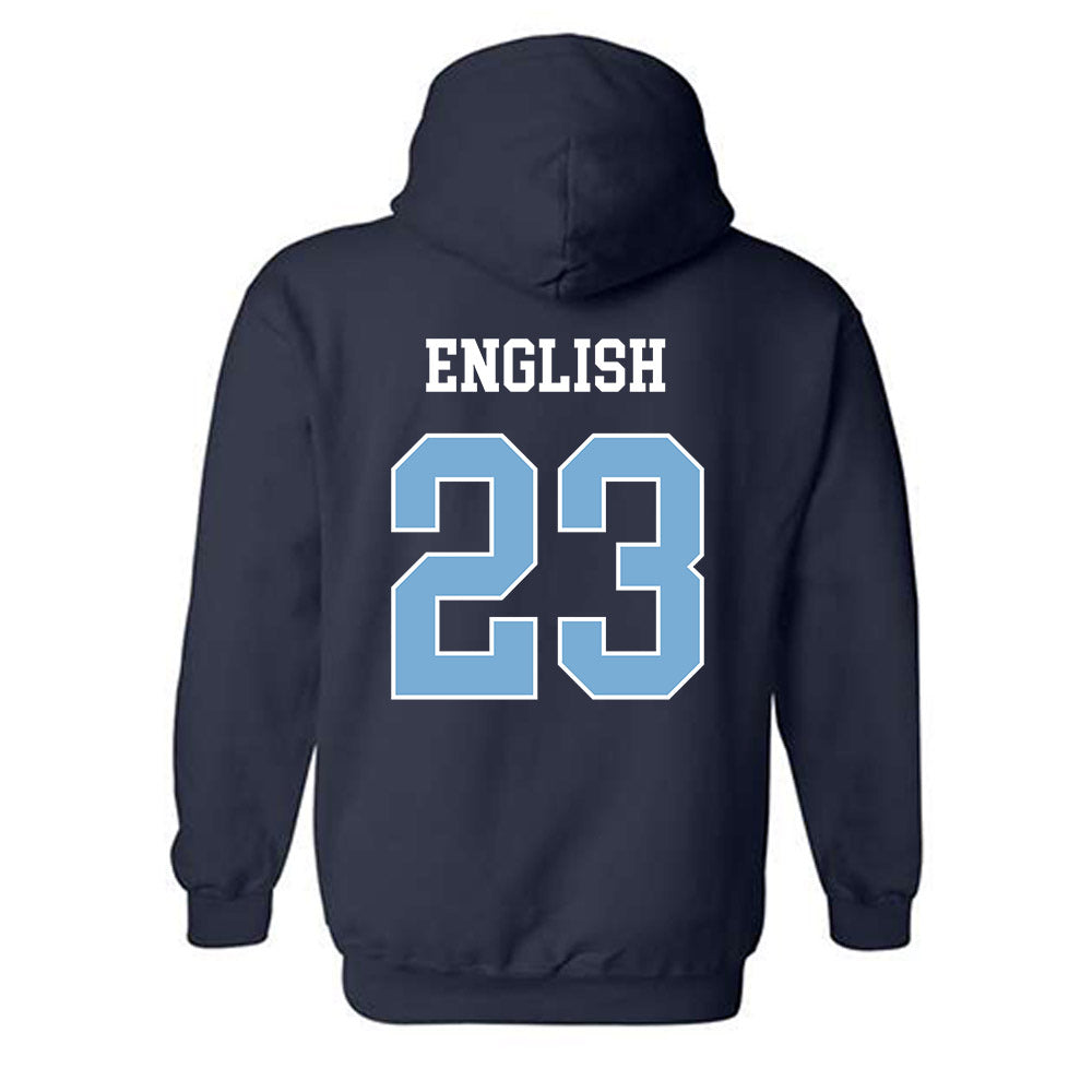 UNC - NCAA Men's Lacrosse : Ty English - Classic Shersey Hooded Sweatshirt